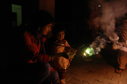 Diwali celebrations in magarpatta city pune