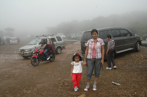 Shivling peak near lions point lonavala