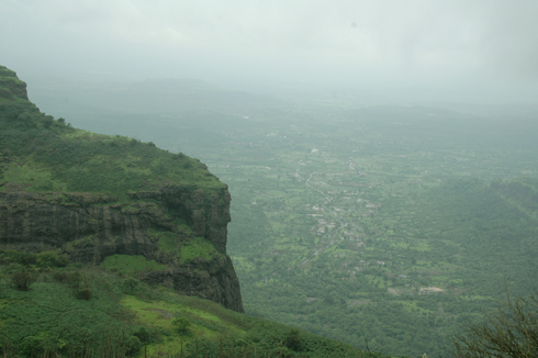 Shivling peak near lions point lonavala