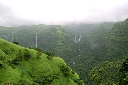 Varandha Ghat drive - waterfalls