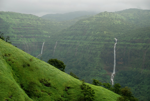 Varandha Ghat drive - waterfalls