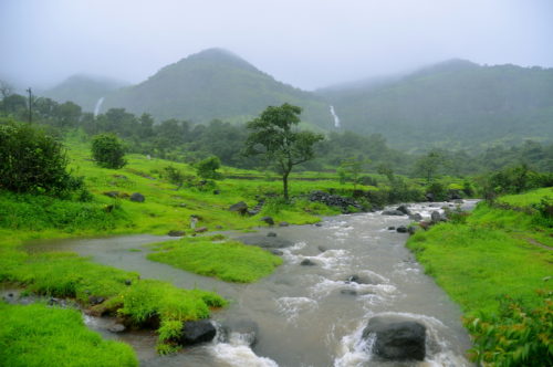 waterfall near pune road trip thokarwadi