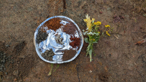 Raireshwar Fort Seven coloured Soil