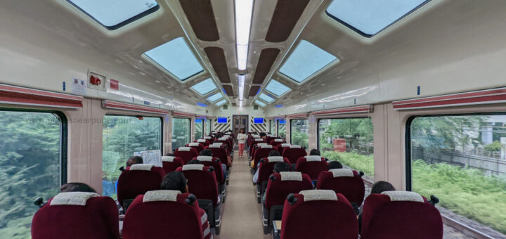 Pune Mumbai Train Vistadome